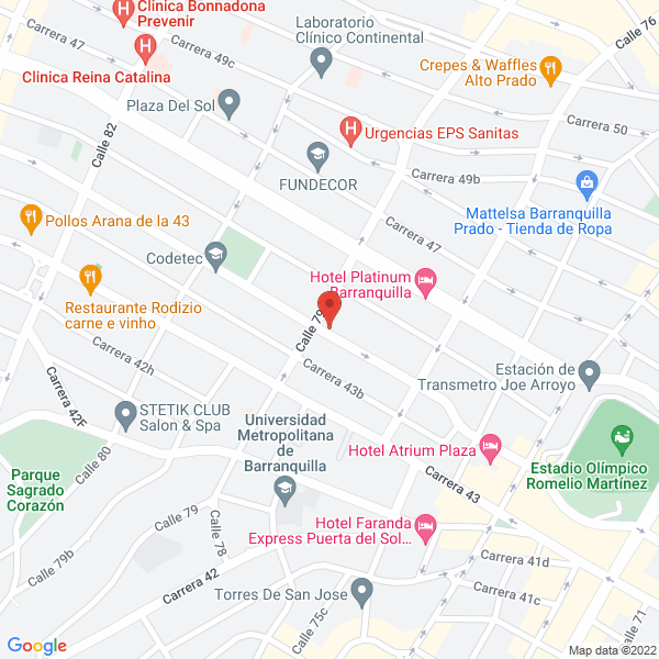 Map of Protesica S.A.S.