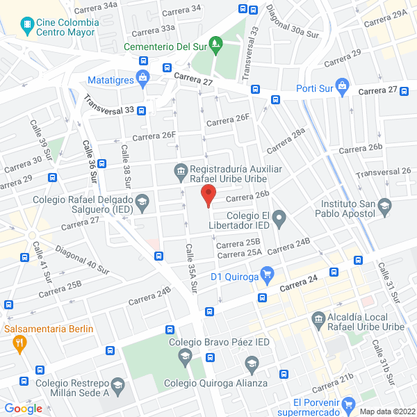 Mapa de Distribuciones Peña H