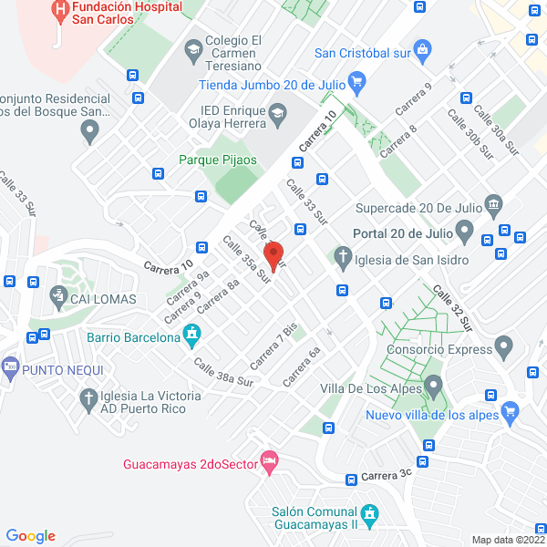 Mapa de Slender Peluquería Y Centro De Estetica