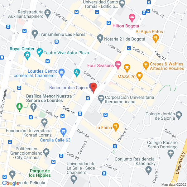 Mapa de Fashion Peluquería Grupo Creativo