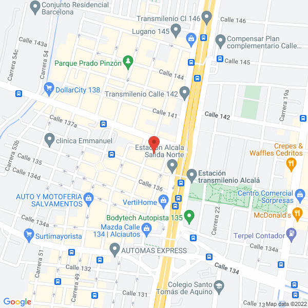Mapa de Speed Security Ltda.