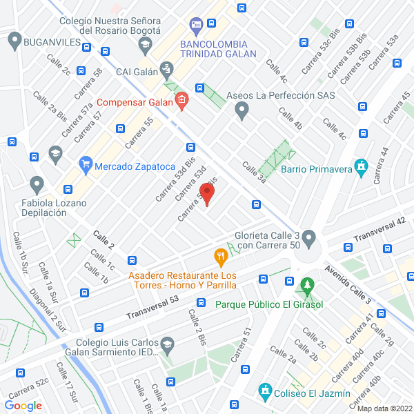 Mapa de Vigilancia Santafereña Y Cia Ltda