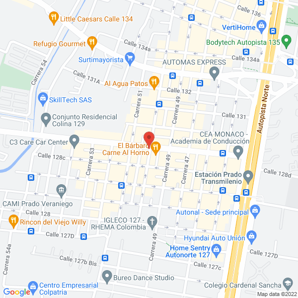 Mapa de Solido Peluquería