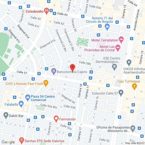 Mapa de Clinica Veterinaria Vets And Pets