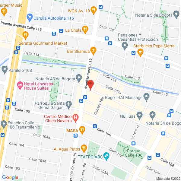 Mapa de Transterra S.A.S.