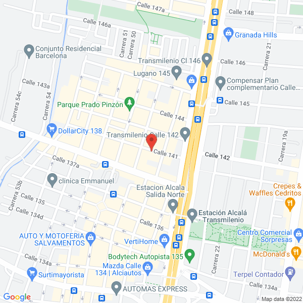 Mapa de Operrenol