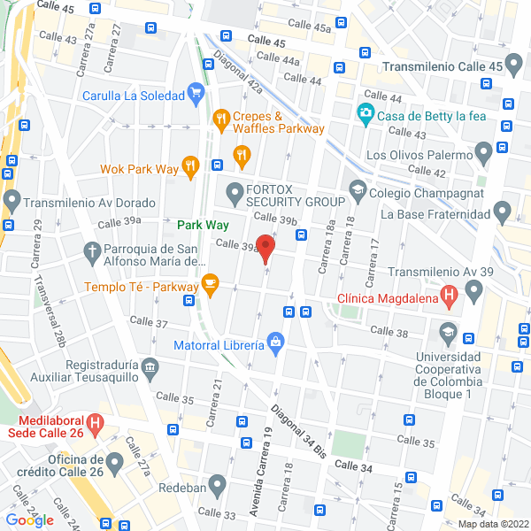 Mapa de Bateman Ingeniería S.A.
