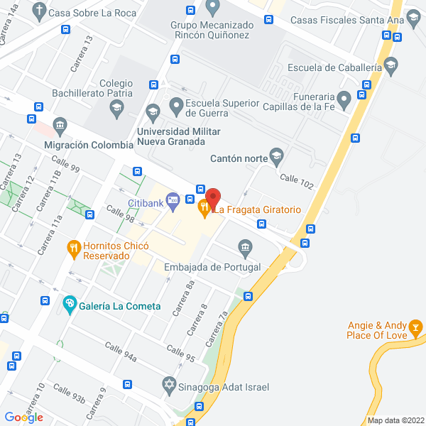Mapa de Caro & Cía. Agropiscícola Carolina S.C.A.