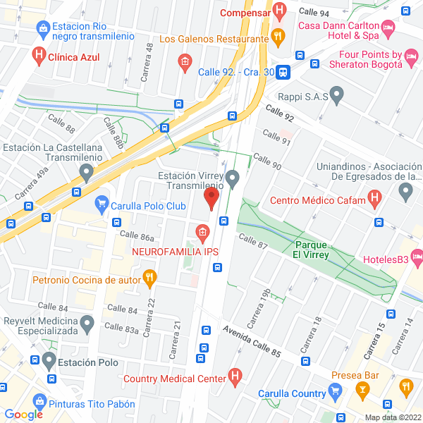 Mapa de City Lights S.A.S.