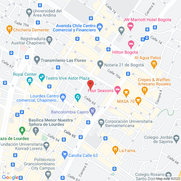 Mapa de Cmo Internacional S.A.S.