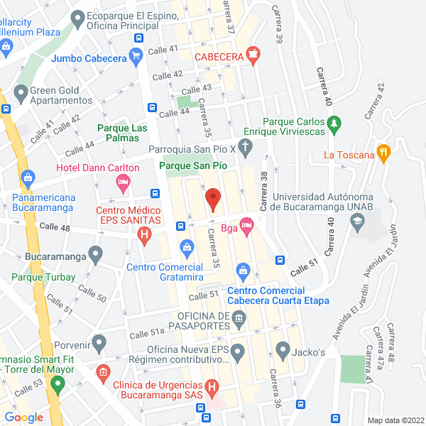 Map of Construcciones Diseños Estudios S.A.