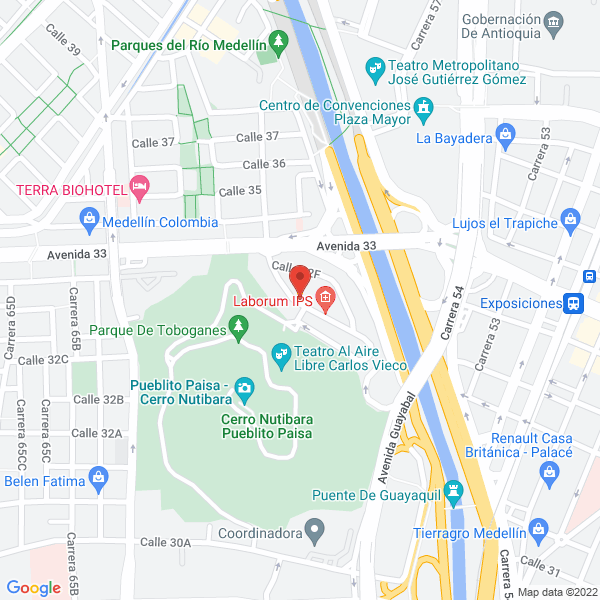 Mapa de Convel S.A.S.