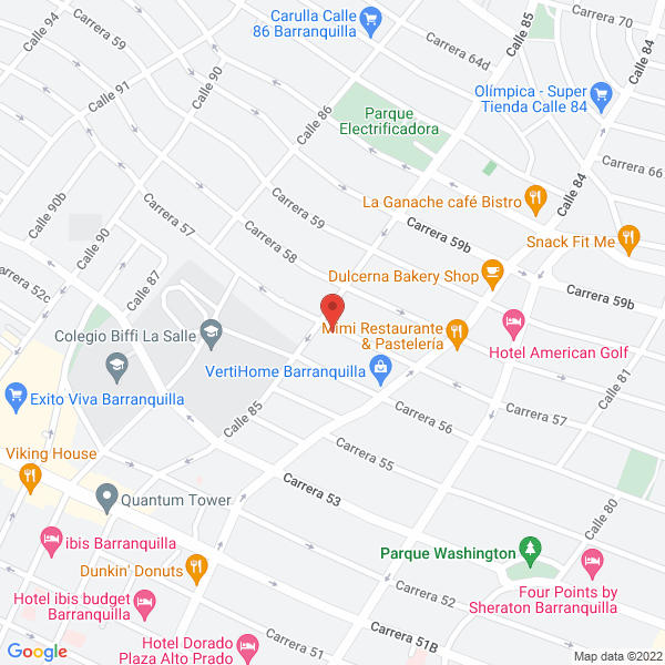 Map of Constructora Fg S.A.