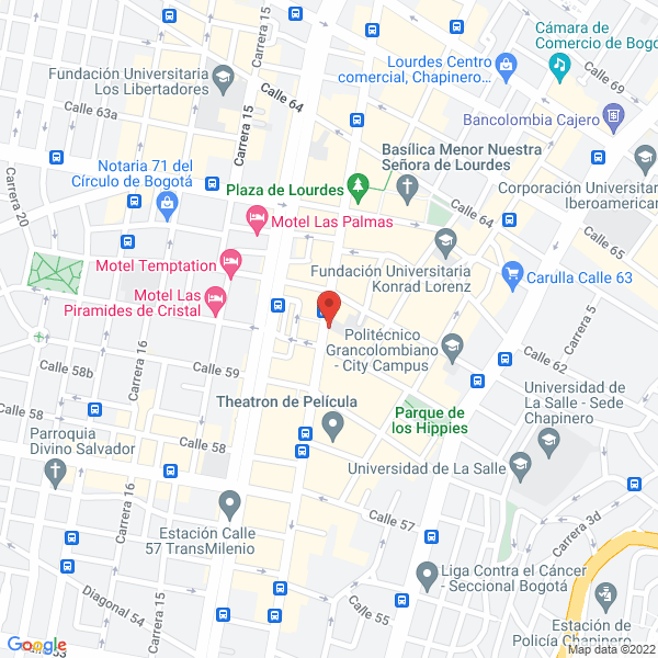 Mapa de Contratamos Ltda.