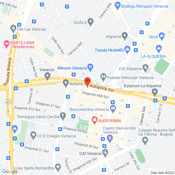 Mapa de Conversión De Sales Y Concentrados S.A.