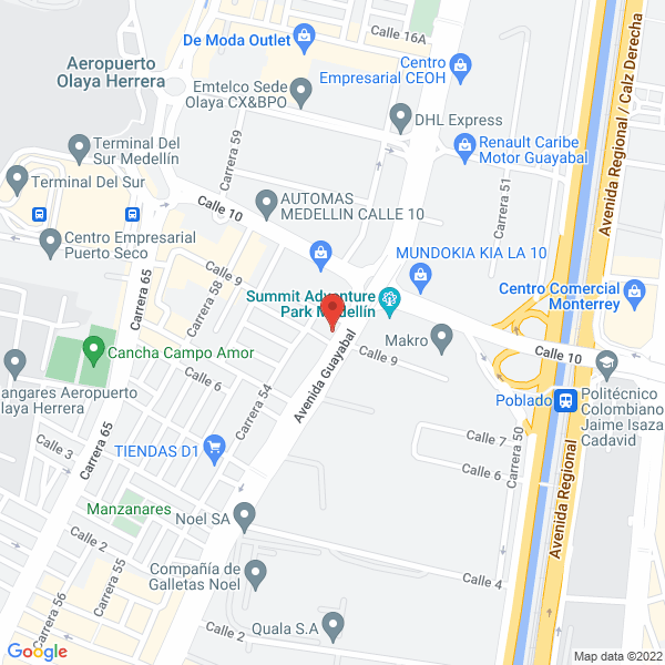 Mapa de Instelec S.A.