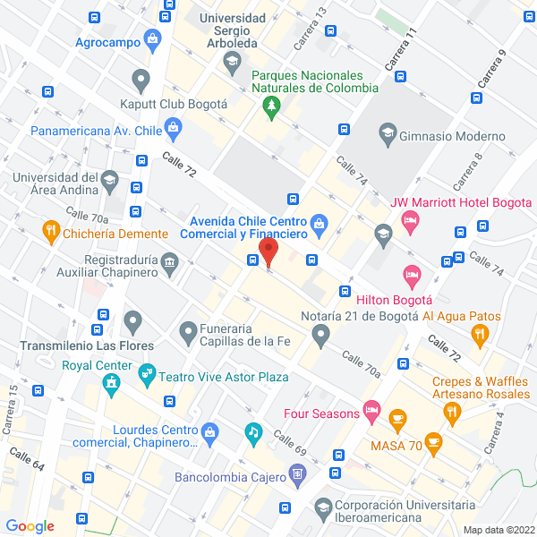 Mapa de Intcomex Colombia Ltda.