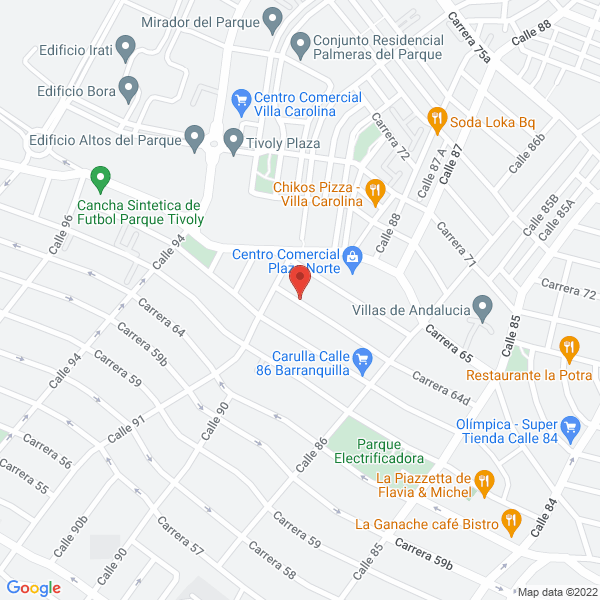 Map of Inveractiva S. A.