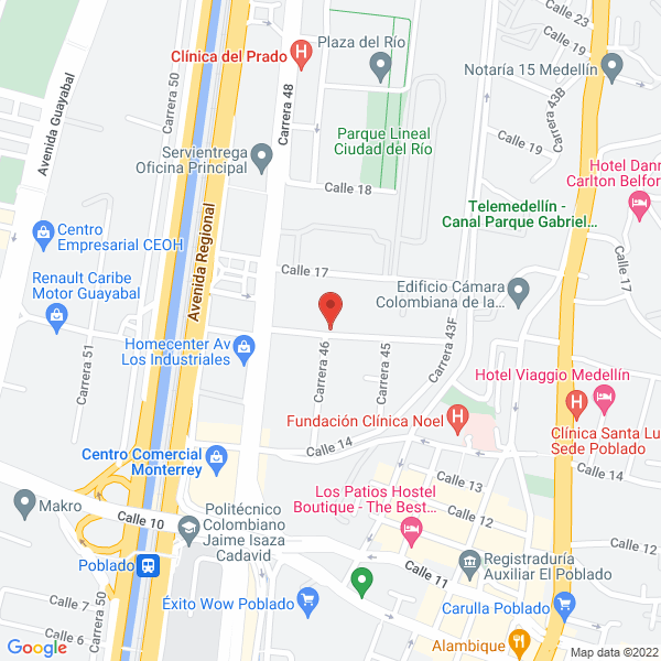 Mapa de Mallas Medellin