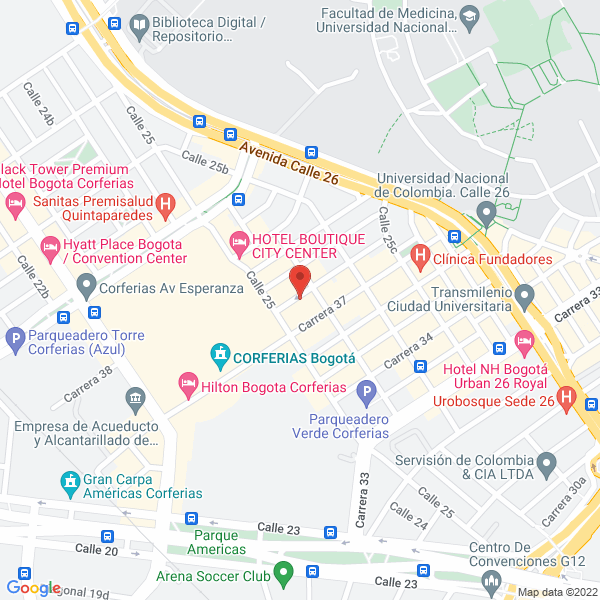 Mapa de Labquifar Ltda.