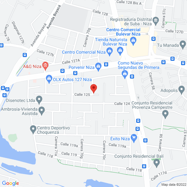 Mapa de Seguros Cavillon