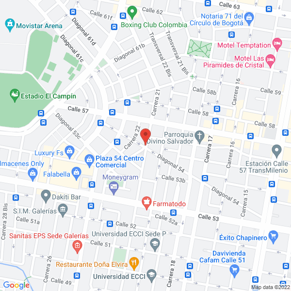 Mapa de Equipos Surtihoteles Ltda.