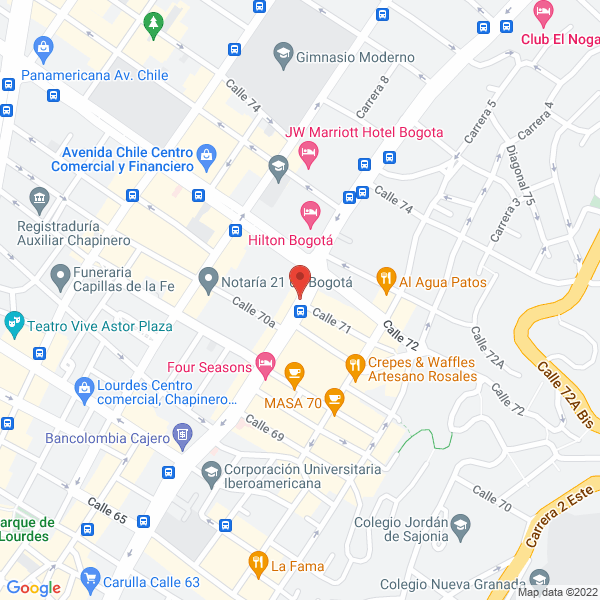 Mapa de Discovmedios S.A.S