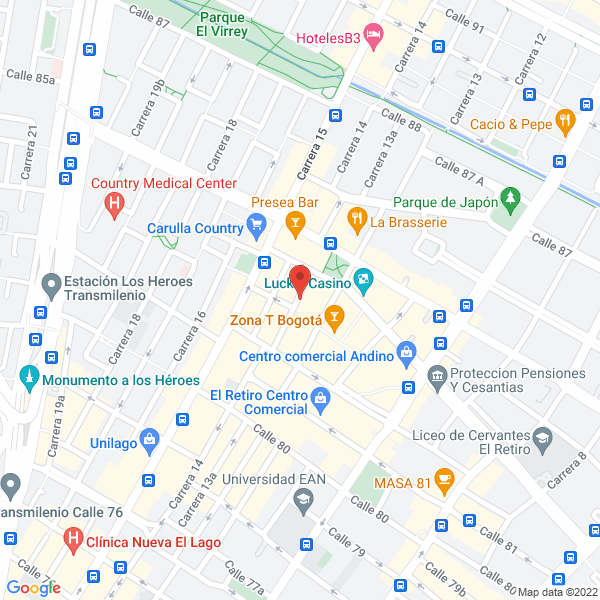 Mapa de Create And Mind Sas