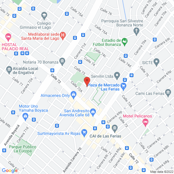 Mapa de Sabor Y Vida Eventos Y Servicios S.A.S.