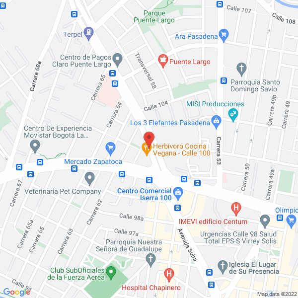 Mapa de Inmobiliaria & Avaluos S.A.S.