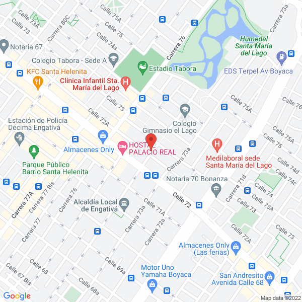 Mapa de Fumigaciones Tkc Ltda.