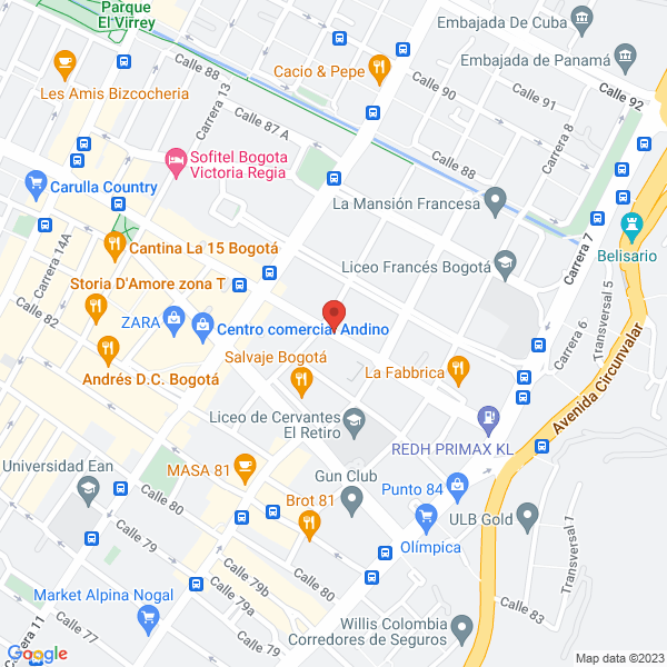 Mapa de Salgado Meléndez Y Asociados Ingenieros Consultores S.A.