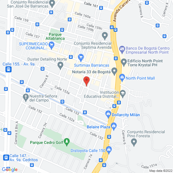 Mapa de Remolques Y Servicios