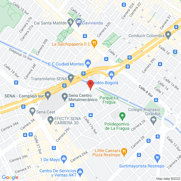 Mapa de Salvallantas Distribuidor S.A.S.