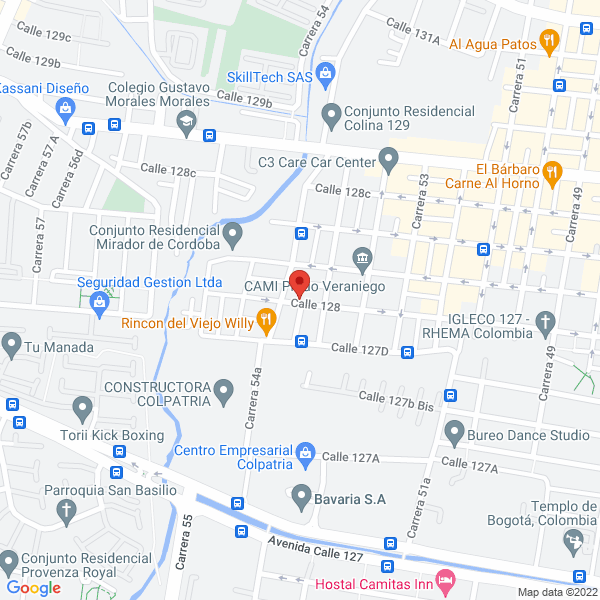 Mapa de Suting Ltda