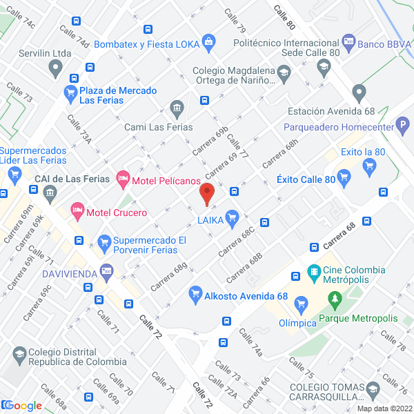 Mapa de Institucional Star Service Ltda.