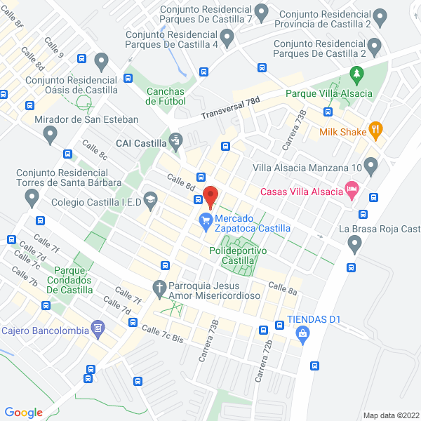 Mapa de Fumigranos Ltda.