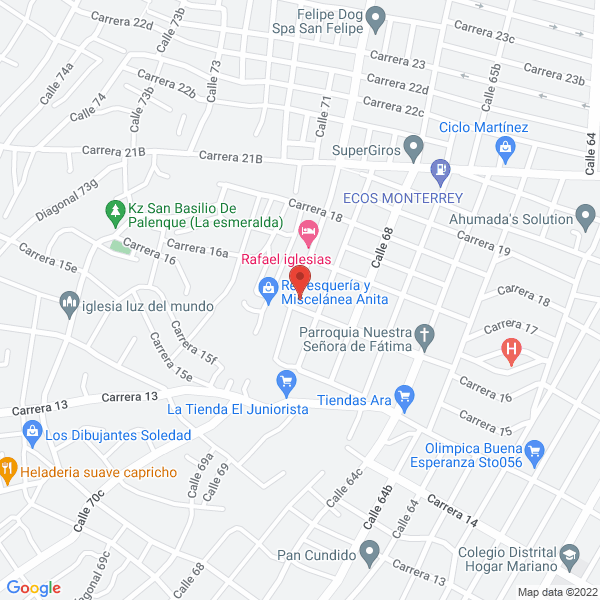 Map of Mariachi Son De México