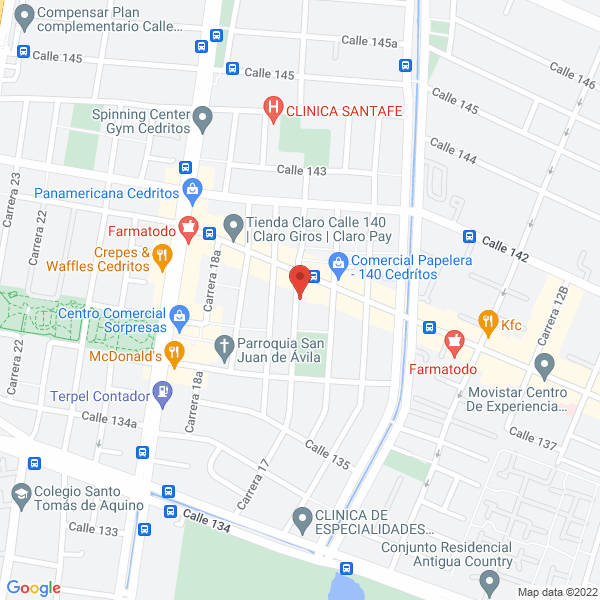 Mapa de Hogar Gerontológico A.M. Bello Amanecer