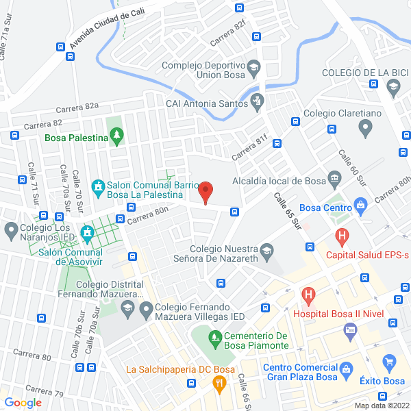 Mapa de Sudeim S.A.S.