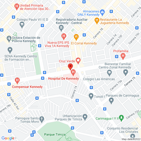 Mapa de Dimedical S.A.S.