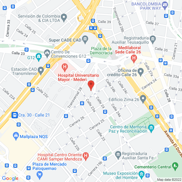 Mapa de Geminis Consultores S.A.S.