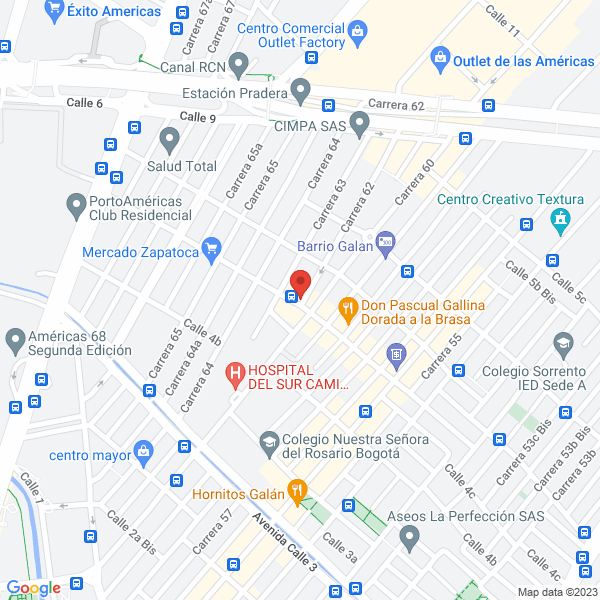 Mapa de Nissi Clean Productos De Aseo