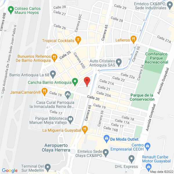 Mapa de Orchid