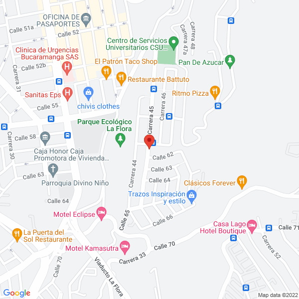 Map of Panadería Suprema