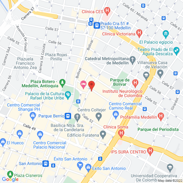 Mapa de Almacén Todo Música Y Sonido