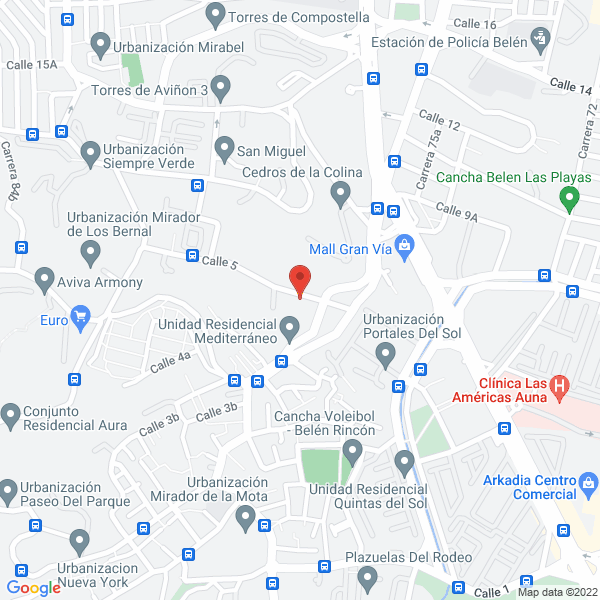 Mapa de Inversiones Jorge Guevara S.A.S.