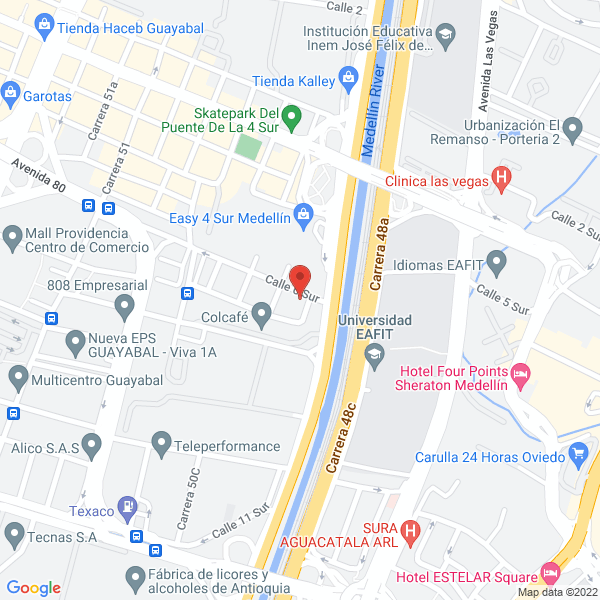Mapa de Cielotek Industrial S.A.