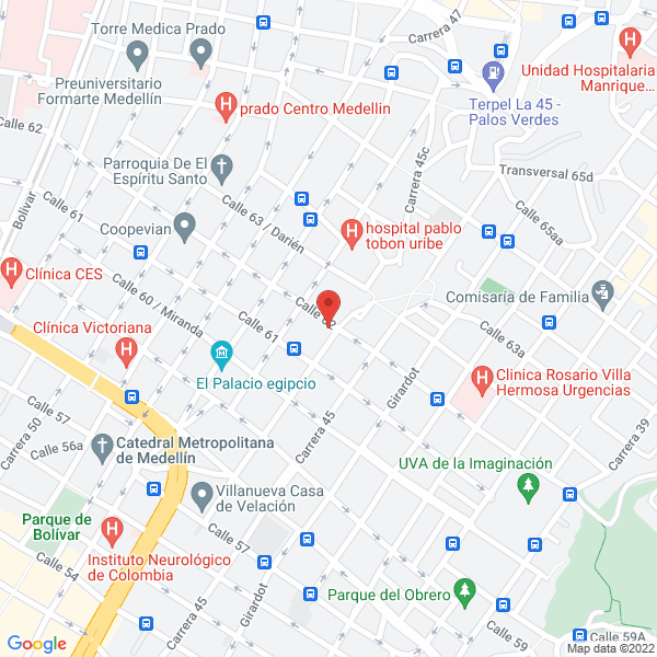 Mapa de Electromontajes Alibus