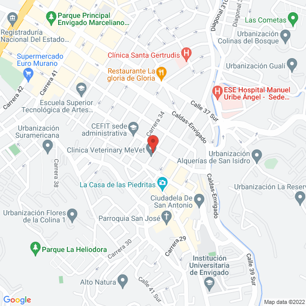 Mapa de Comercializadora Insuaseo S.A.S